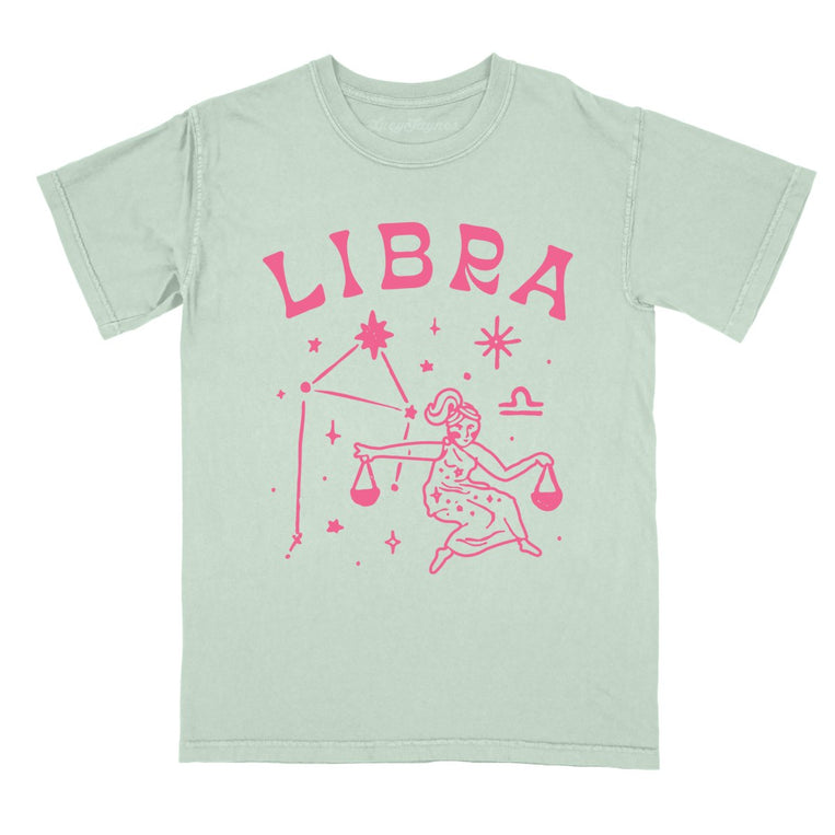 Libra Comfort Colors Graphic Tee - Bay