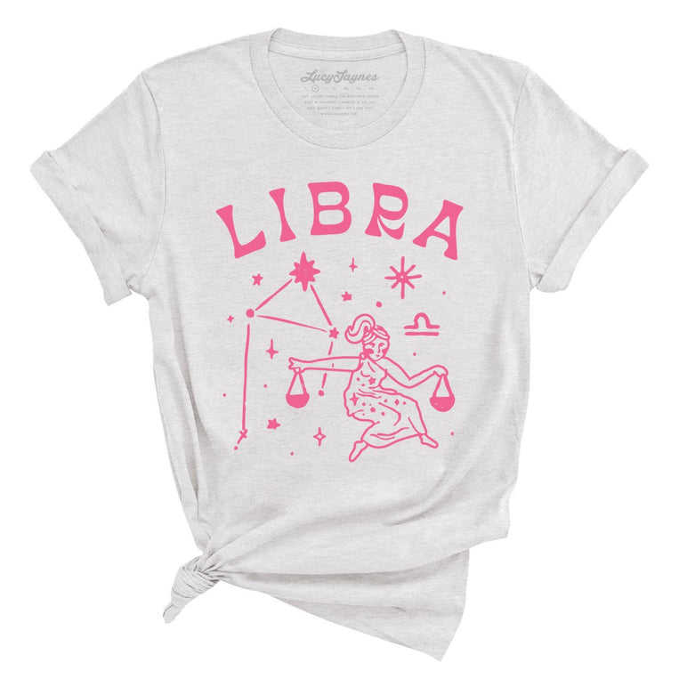 Libra Graphic Tee - Ash
