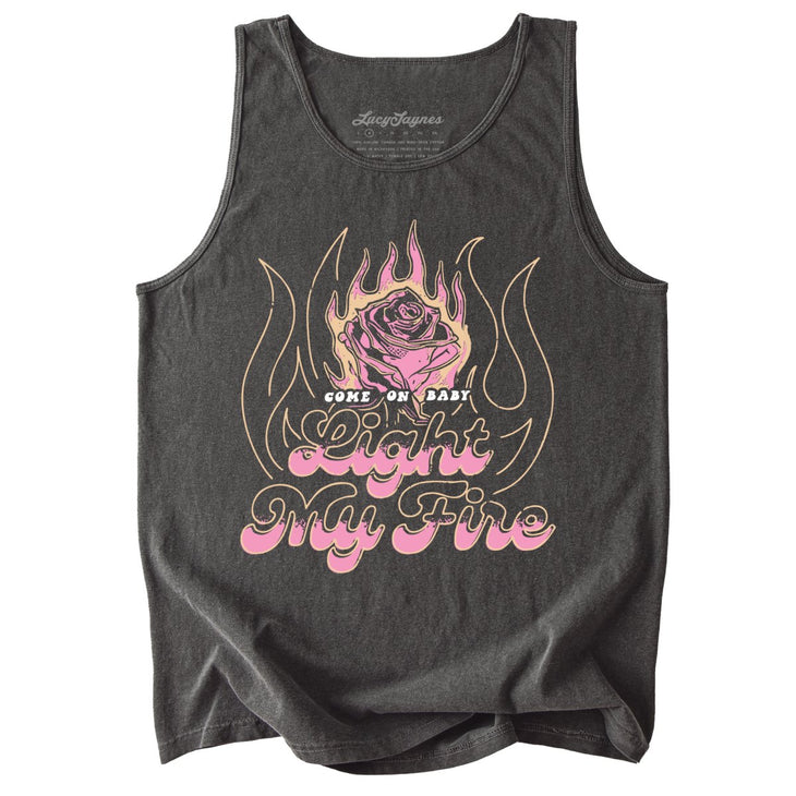 Light My Fire Comfort Colors Tank Top