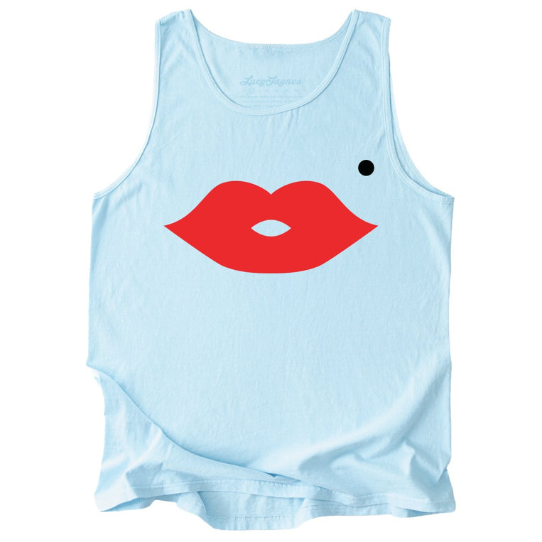 Lips Comfort Colors Graphic Tank Top