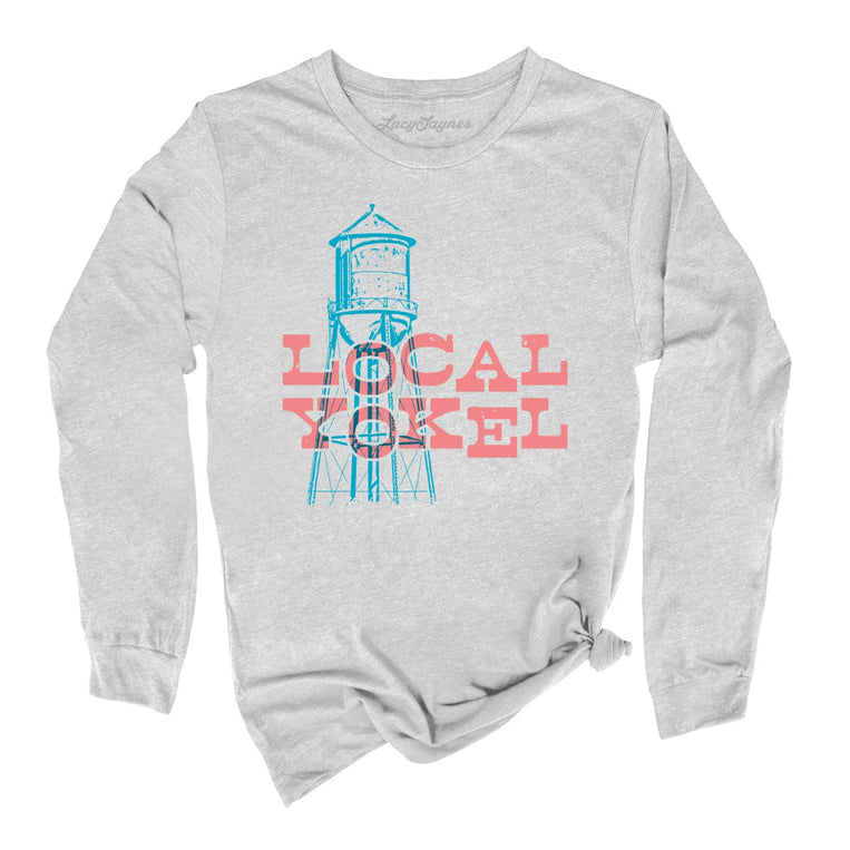 Local Yokel Graphic Long Sleeve Tee - Athletic Heather