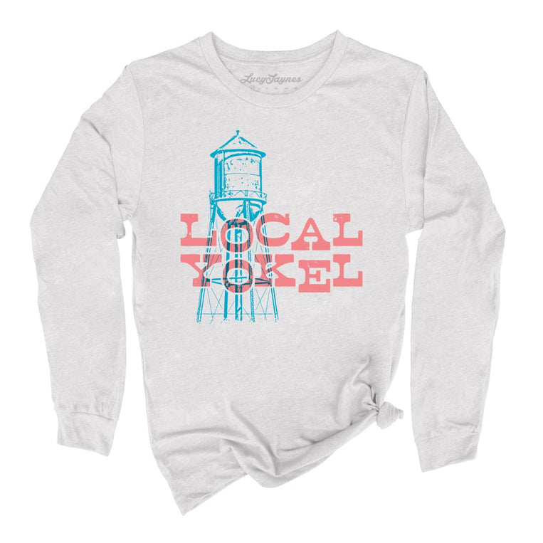 Local Yokel Graphic Long Sleeve Tee - Ash