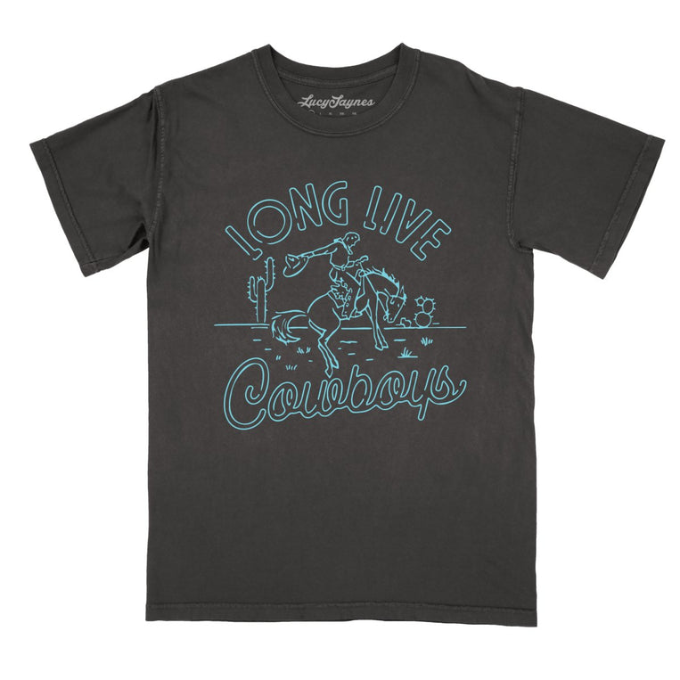 Long Live Cowboys Comfort Colors Graphic Tee
