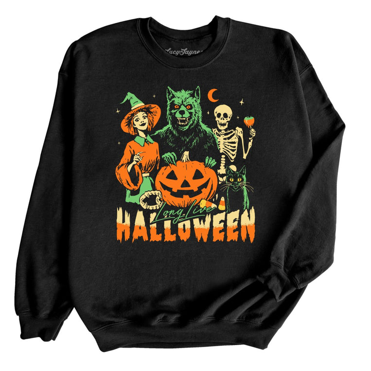 Long Live Halloween Graphic Sweatshirt