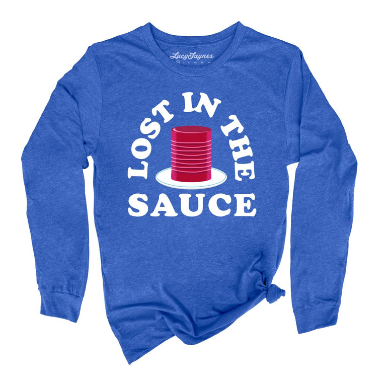 Lost In The Sauce Graphic Long Sleeve Tee