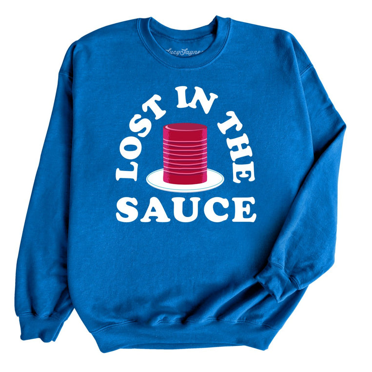 Lost In The Sauce Graphic Sweatshirt