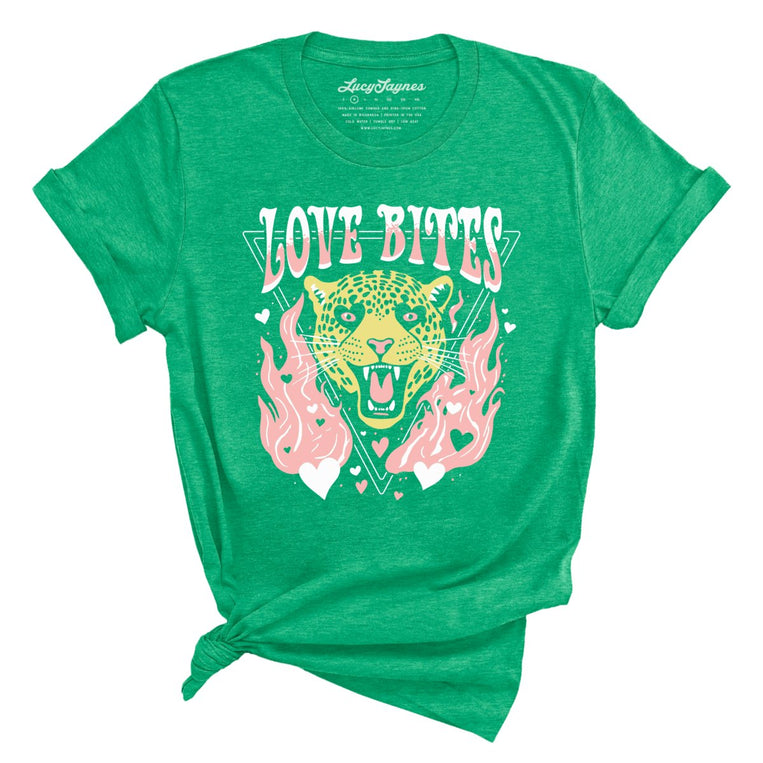 Love Bites Graphic Tee - Heather Kelly