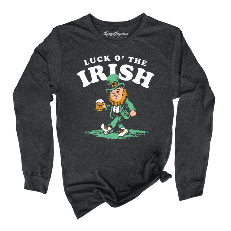 Luck O' The Irish Graphic Long Sleeve Tee