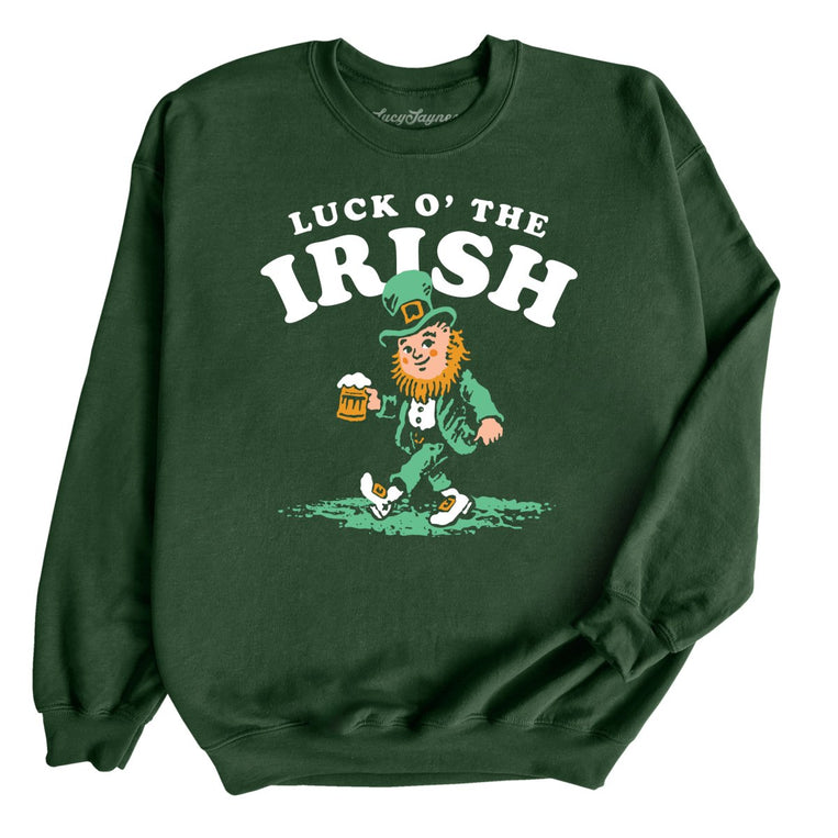 Luck O' The Irish Graphic Sweatshirt