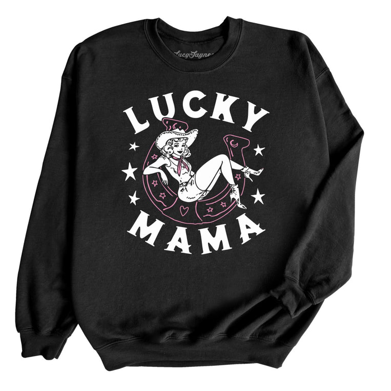 Lucky Mama Graphic Sweatshirt
