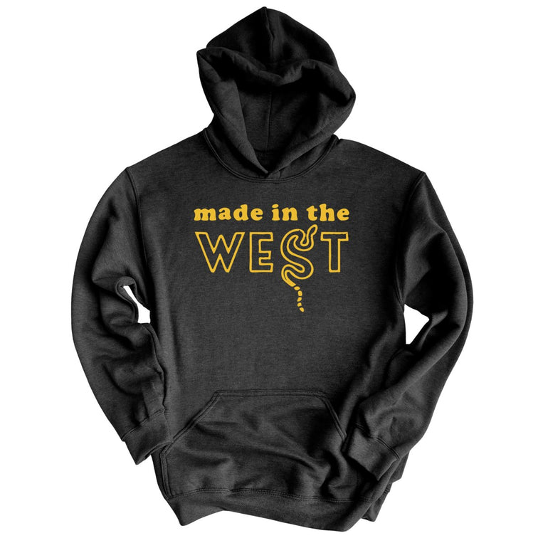 Made In The West Graphic Hoodie - Charcoal Heather