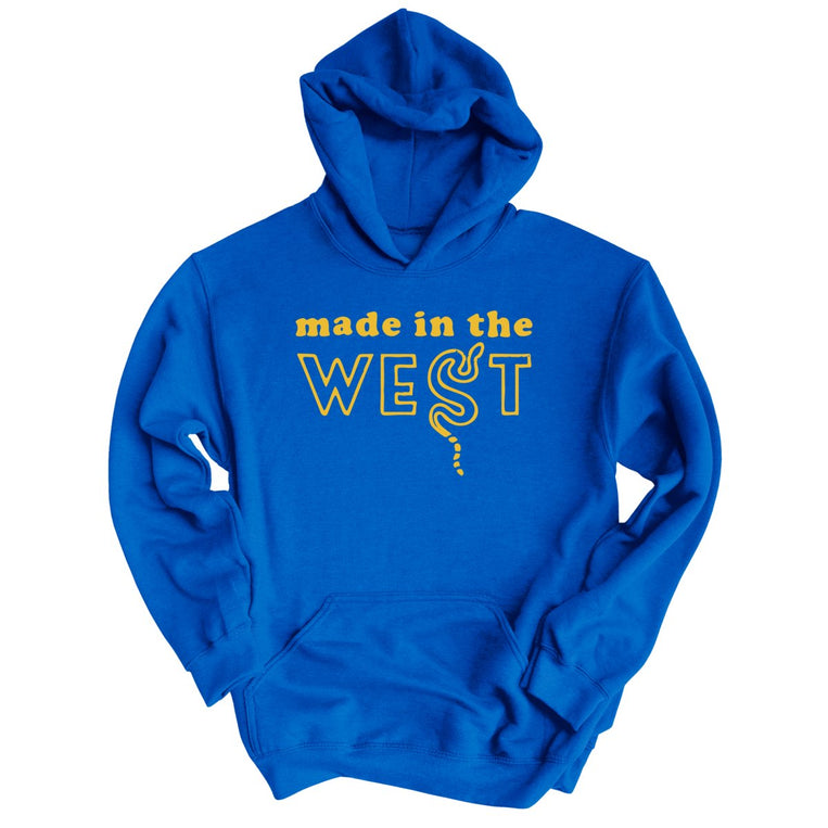 Made In The West Graphic Hoodie - Royal