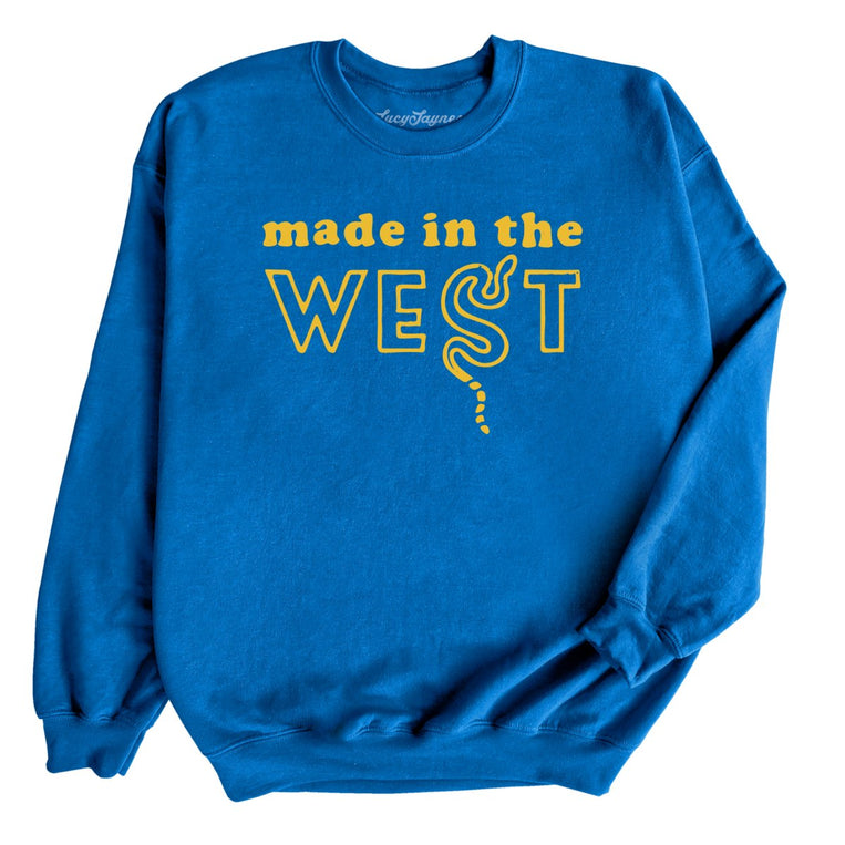 Made In The West Graphic Sweatshirt - Royal