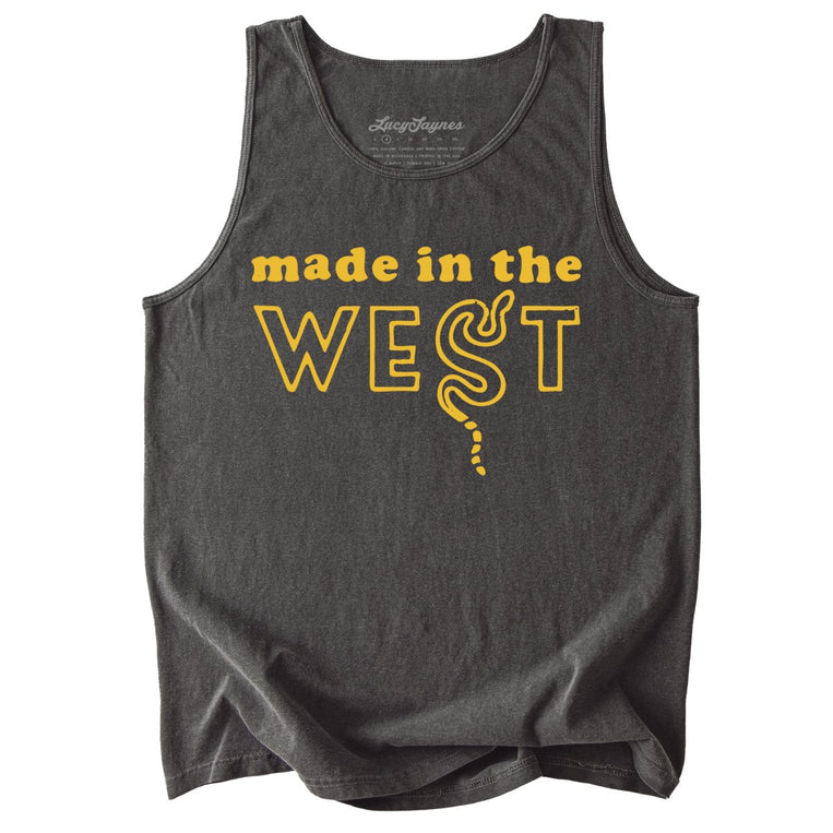 Made In The West Comfort Colors Graphic Tank Top