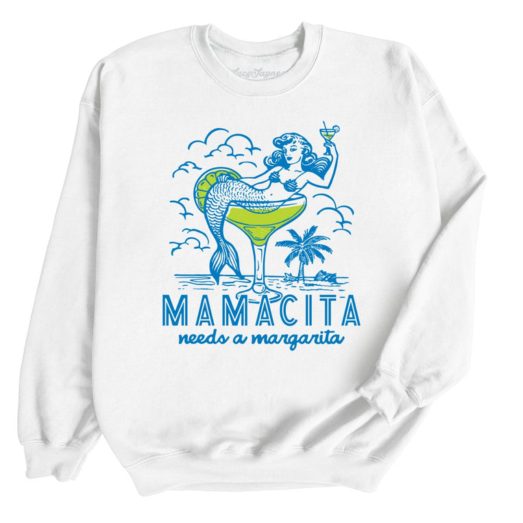 Mamacita Needs A Margarita Graphic Sweatshirt