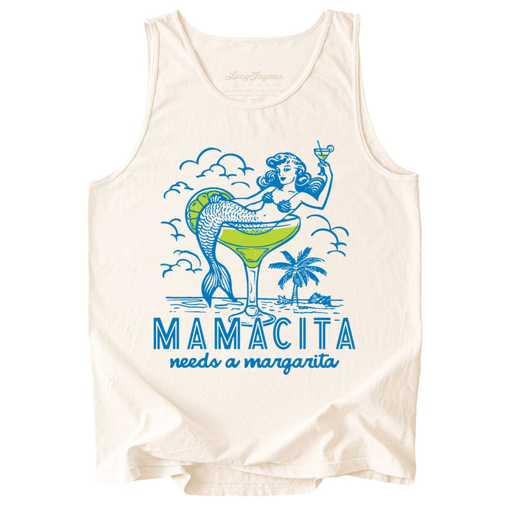 Mamacita Needs A Margarita Comfort Colors Tank Top