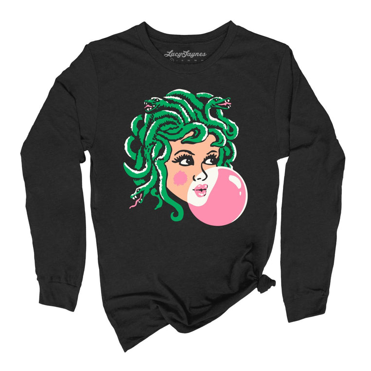 Medusa Bubblegum Graphic Long Sleeve Tee