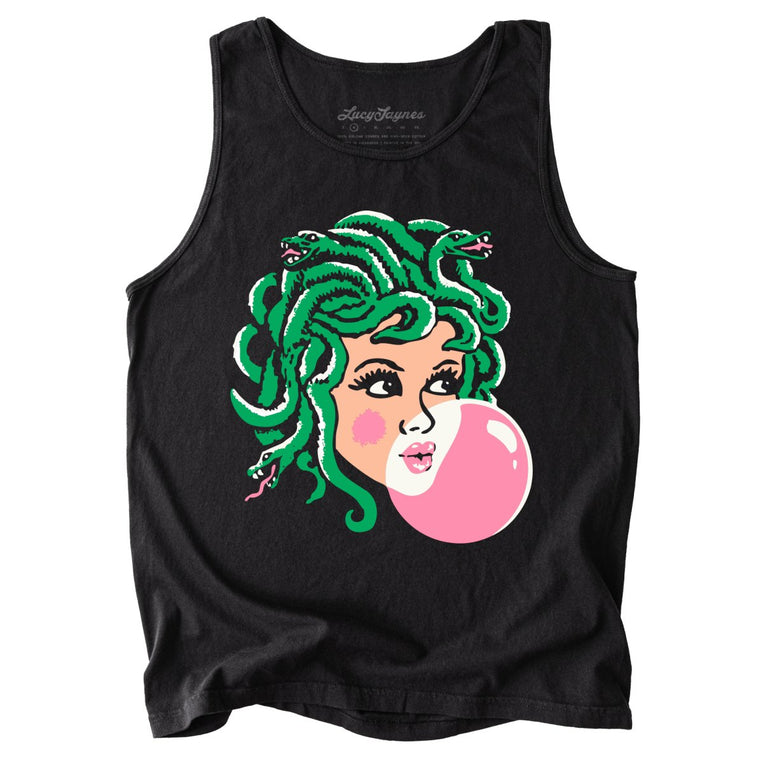 Medusa Bubblegum Comfort Colors Graphic Tank Top
