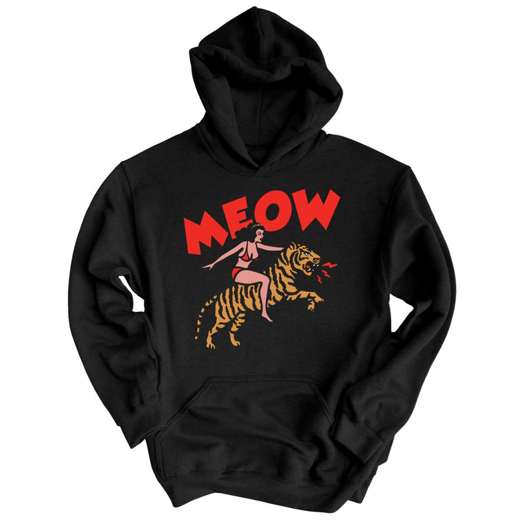 Meow Tiger Graphic Hoodie