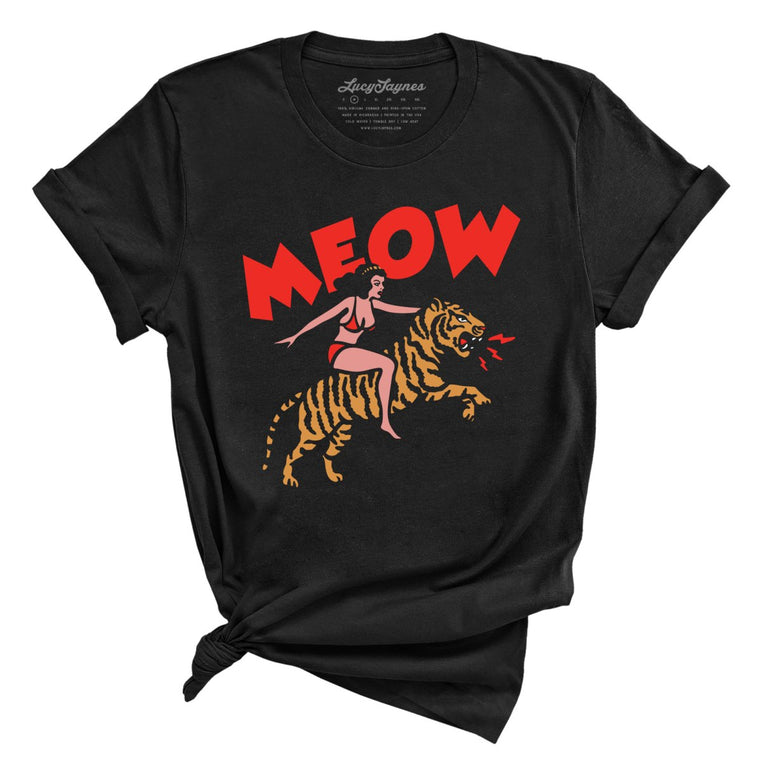 Meow Tiger Graphic Tee
