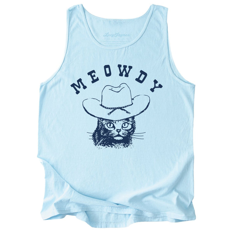 Meowdy Comfort Colors Graphic Tank Top