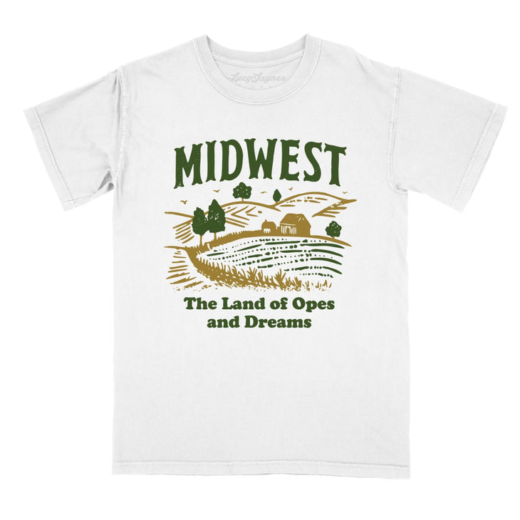 Midwest Land of Opes and Dreams Comfort Colors Tee