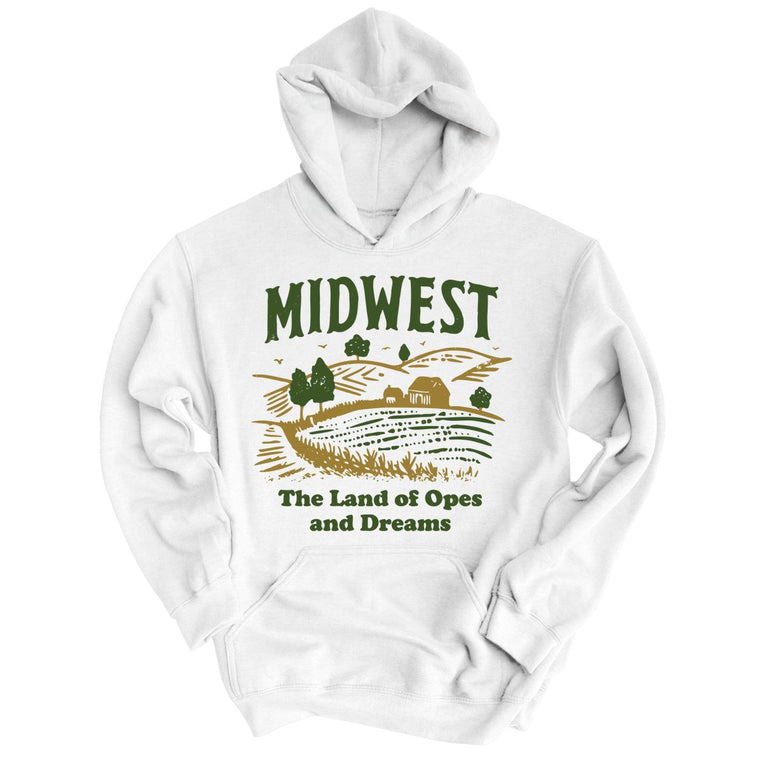 Midwest Land of Opes and Dreams Graphic Hoodie