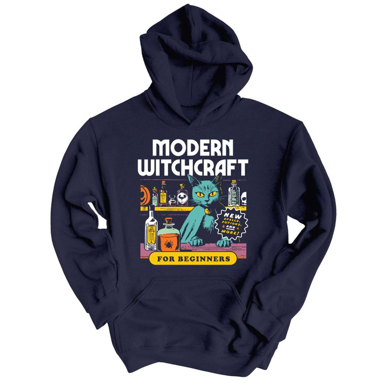 Modern Witchcraft Graphic Hoodie - Classic Navy