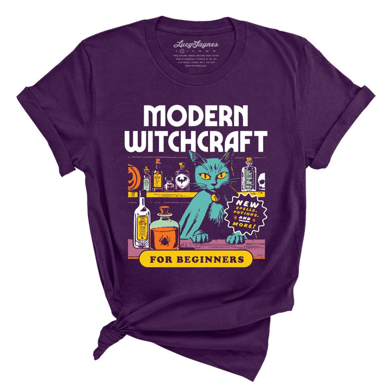 Modern Witchcraft Graphic Tee - Team Purple