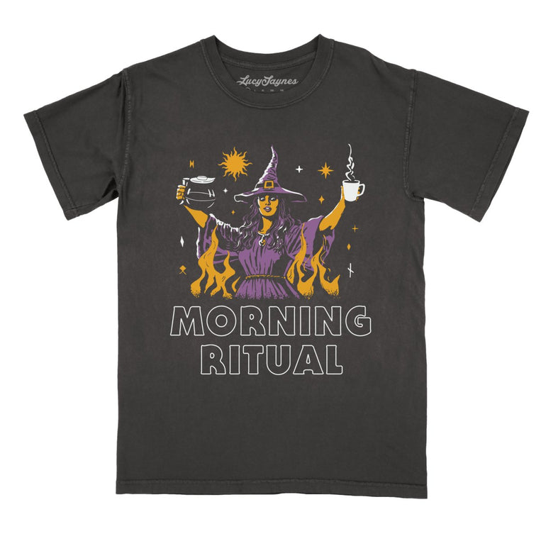 Morning Ritual Comfort Colors Graphic Tee