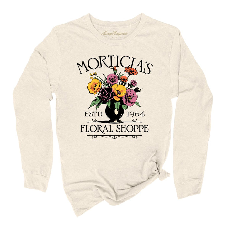 Morticia's Floral Shoppe Long Sleeve Tee