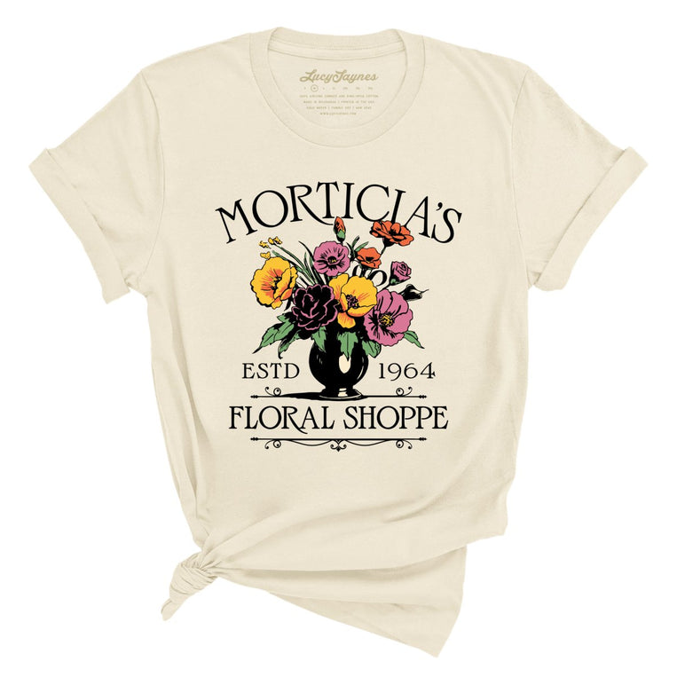 Morticia's Floral Shoppe Graphic Tee