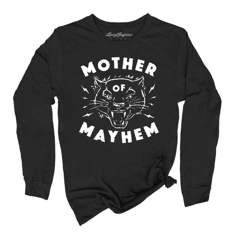 Mother Of Mayhem Graphic Long Sleeve Tee