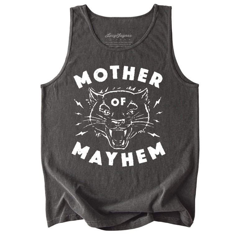 Mother Of Mayhem Comfort Colors Graphic Tank Top