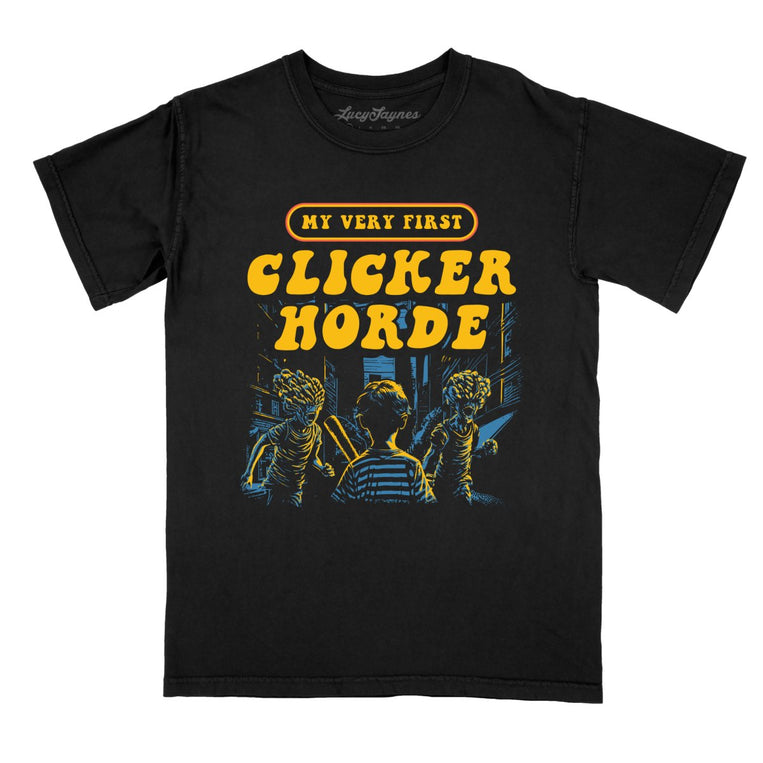 My Very First Clicker Horde Comfort Colors Graphic Tee