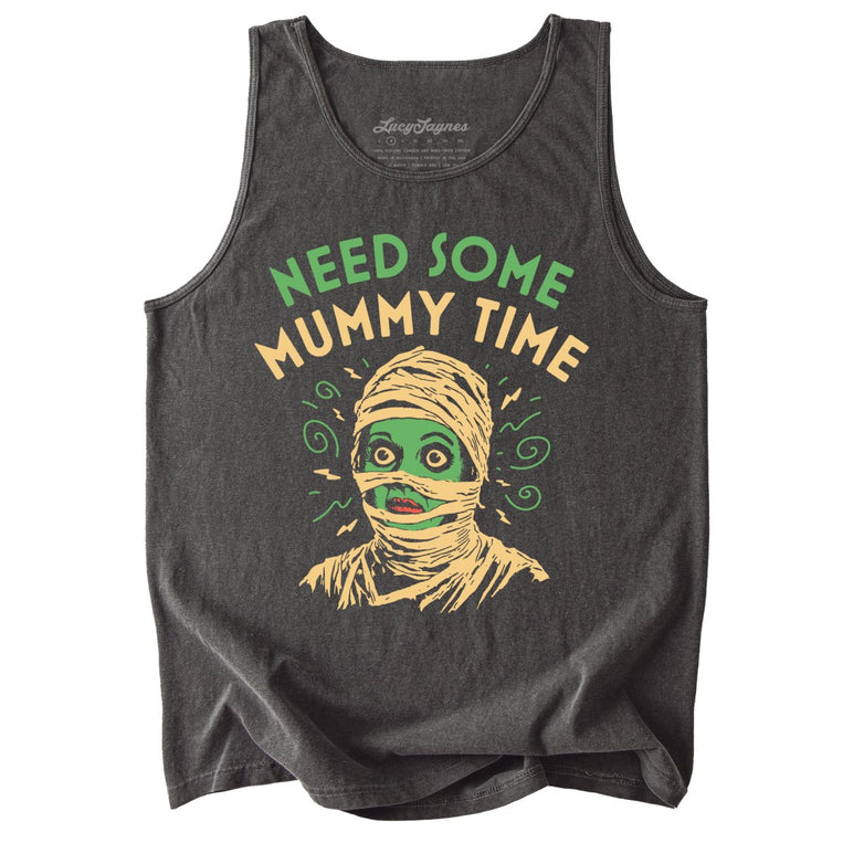 Need Some Mummy Time Comfort Colors Graphic Tank Top