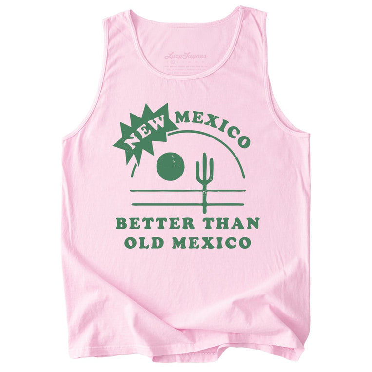 New Mexico Better Than Old Mexico Comfort Colors Graphic Tank Top