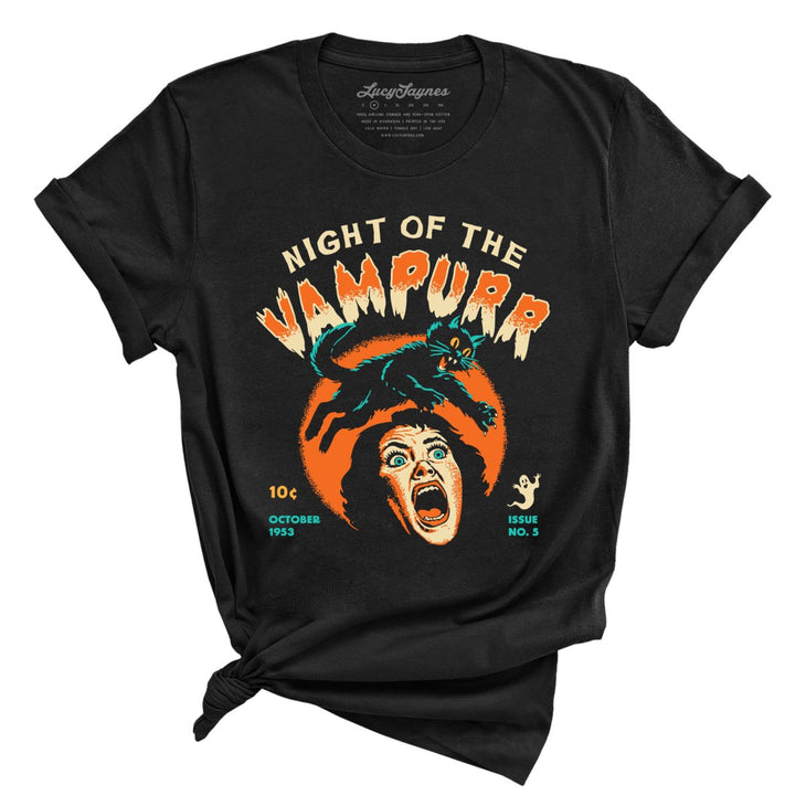 Night Of The Vampurr Tee