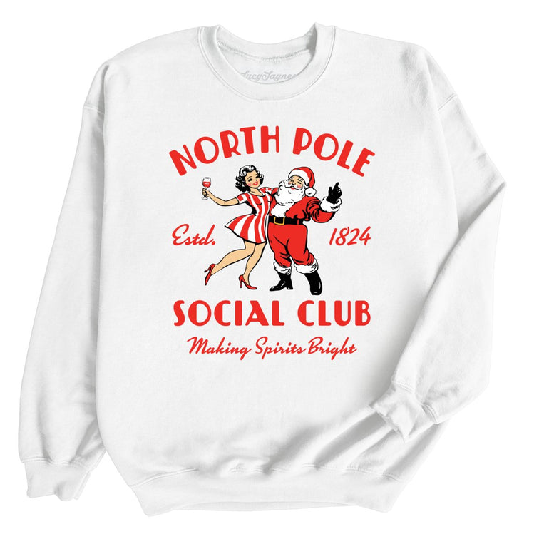 North Pole Social Club Graphic Sweatshirt