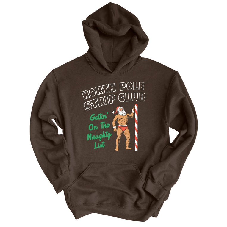 North Pole Strip Club Graphic Hoodie