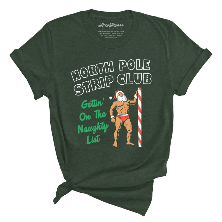 North Pole Strip Club Graphic Tee