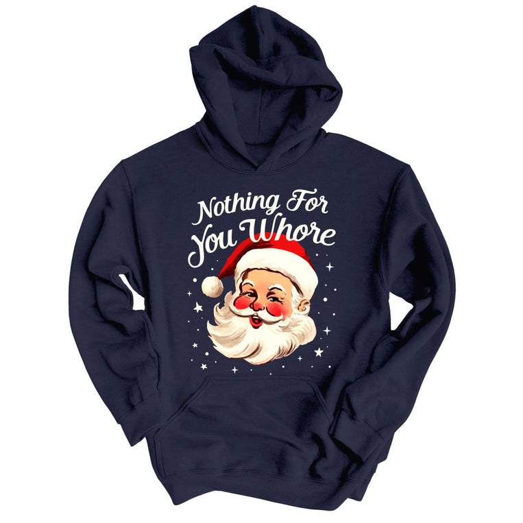 Nothing For You Graphic Hoodie - Classic Navy