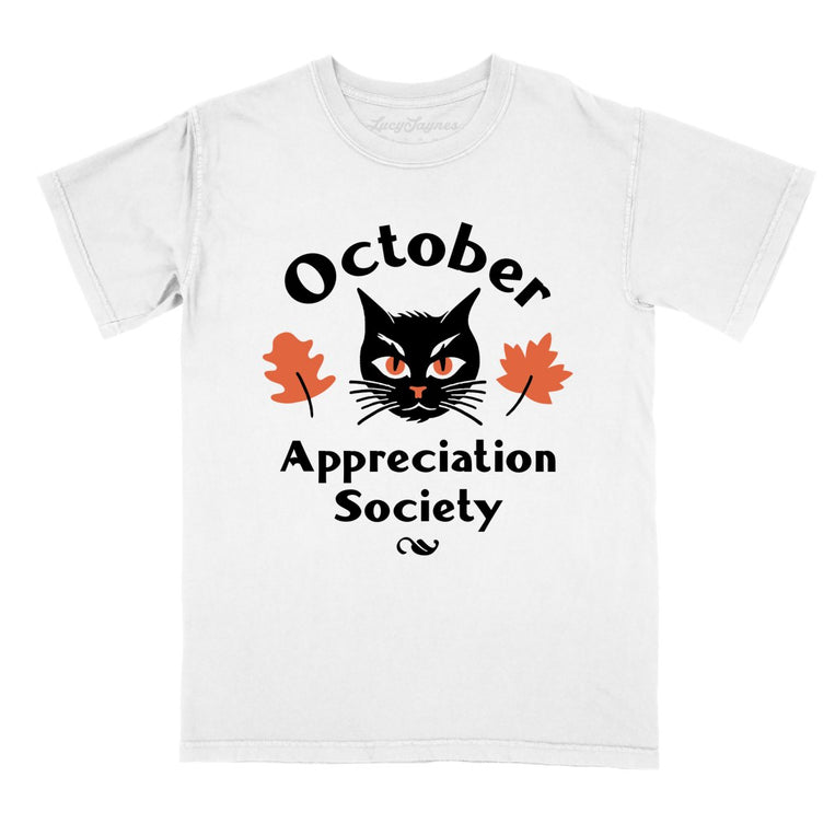 October Appreciation Society Comfort Colors Graphic Tee