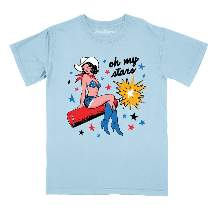 Oh My Stars Comfort Colors Tee