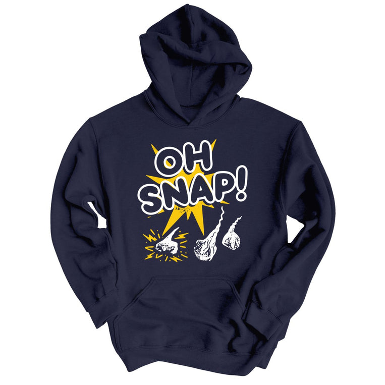 Oh Snap Graphic Hoodie - Classic Navy