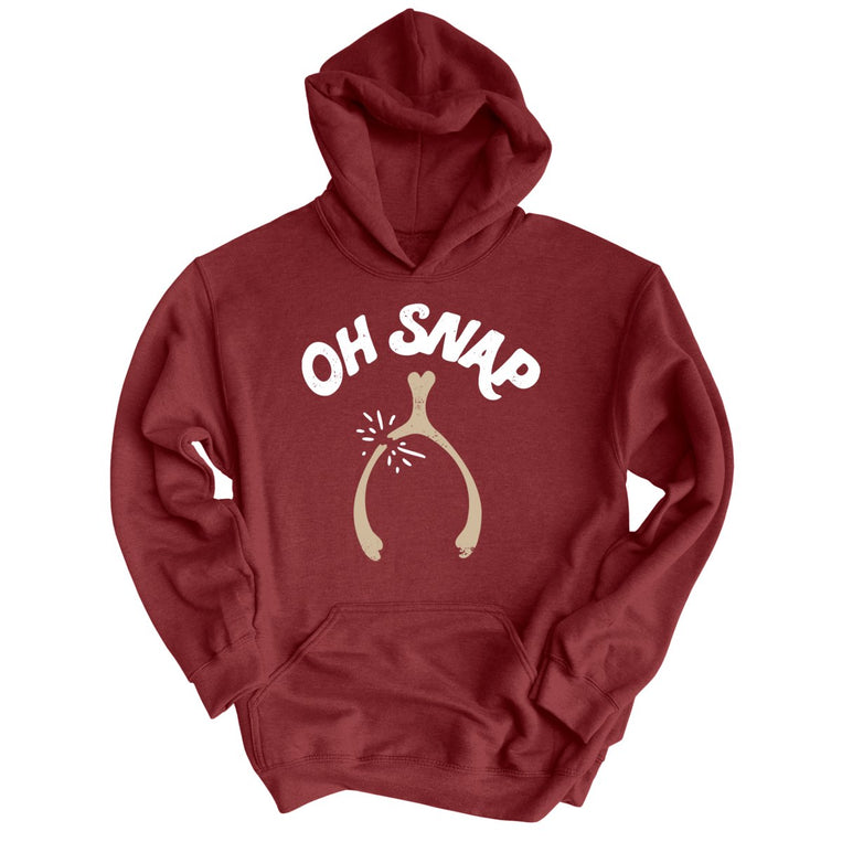 Oh Snap Wishbone Graphic Hoodie