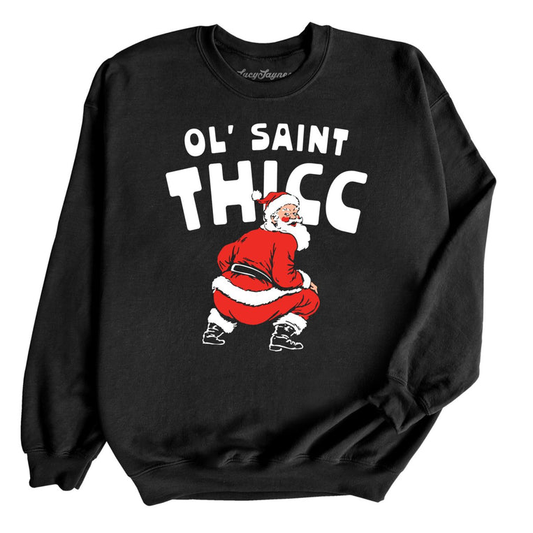 Ol' Saint Thicc Graphic Sweatshirt