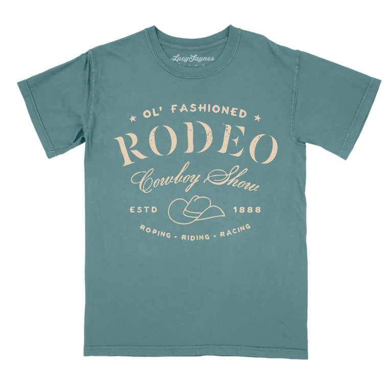 Old Fashioned Rodeo Comfort Colors Graphic Tee