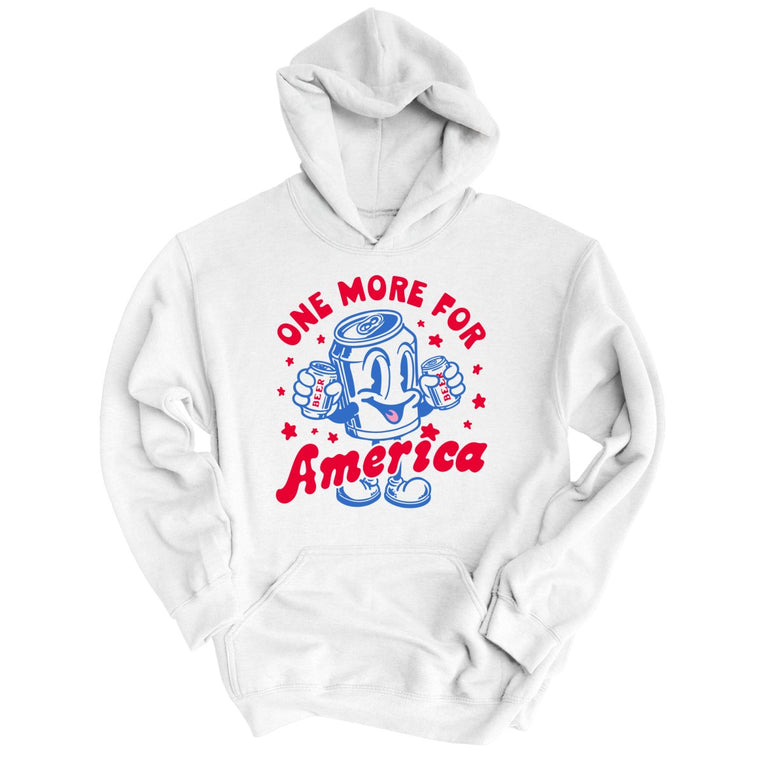 One More For America Graphic Hoodie