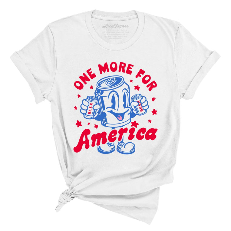 One More For America Graphic Tee